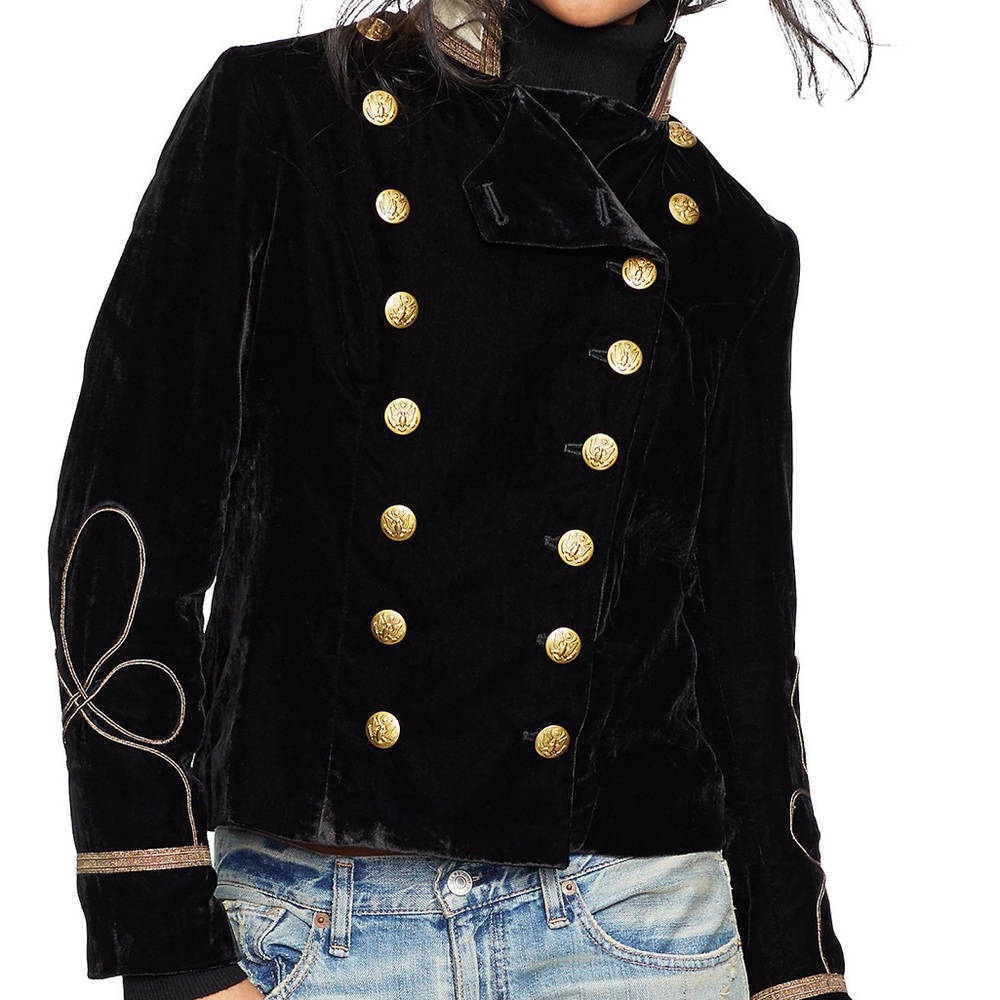 Ralph Lauren Denim and Supply velvet jacket L